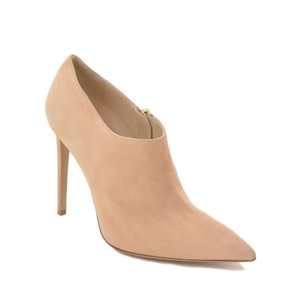 Bruno Magli nude suede bootie